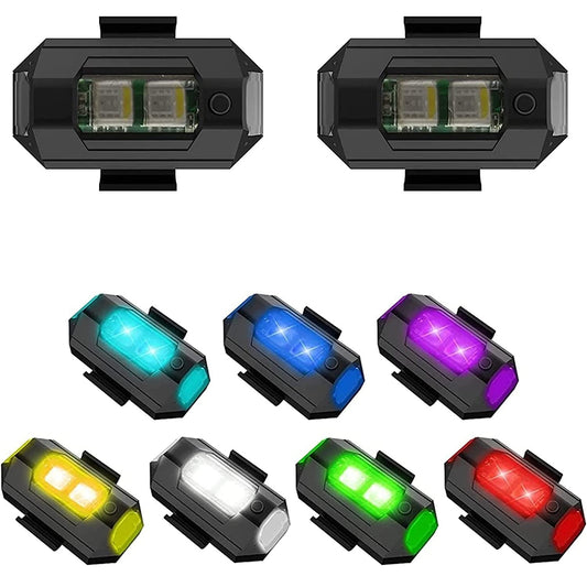 FAVIZITO Seven Colors Led Aircraft Strobe Lights