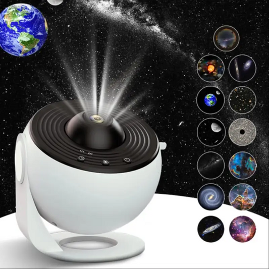 Galaxy Projector, 13 in 1 Planetarium Star Projector for Bedroom Decor, 360° Rotating Nebula Projector Lamp, Timmer Starry Night Light Sleep Projector for Kids,Ceiling,Room Decoration,Gifts