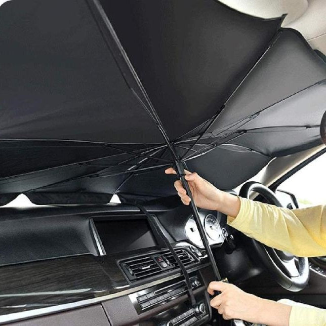 FAVIZITO Car Windshield Sun Shade Umbrella