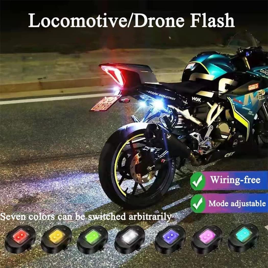 FAVIZITO Seven Colors Led Aircraft Strobe Lights