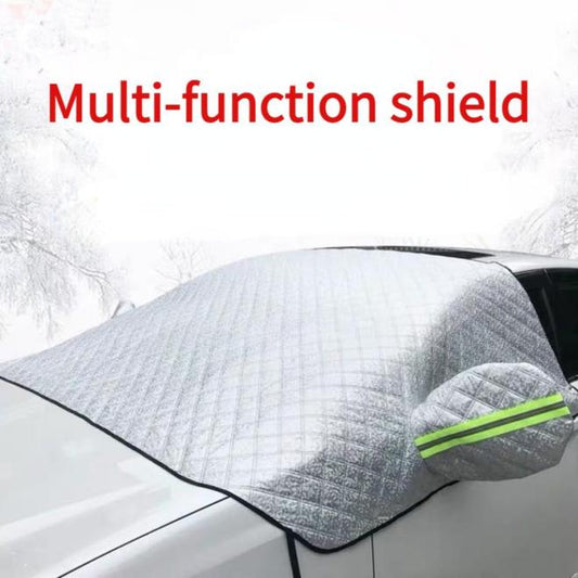 FAVIZITO Car Windshield Snow Cover,Car Frost Cover, Car Front Screen Sunshade Cover,Heavy Duty Ultra Thick Protective Cover Snow Ice Frost Dust Water Resistent