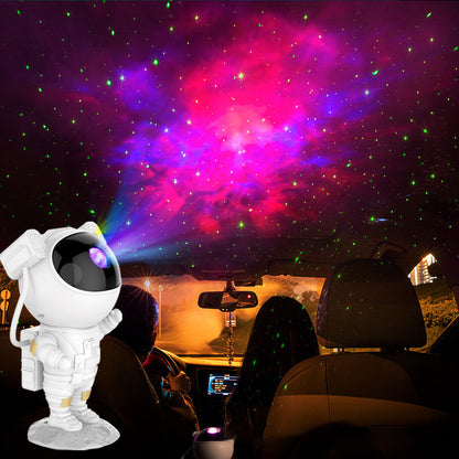 FAVIZITO Star Projector Galaxy Night Light - Astronaut Star Nebula Ceiling LED Light with Timer And Remote Contro