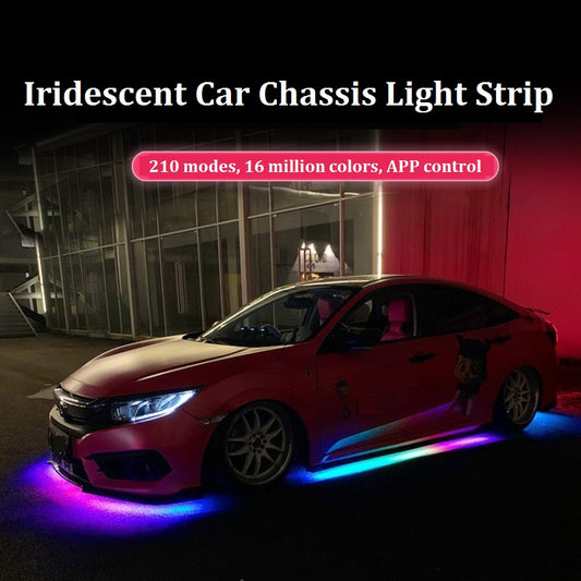 FAVIZITO Iridescent Car Chassis Light Strip