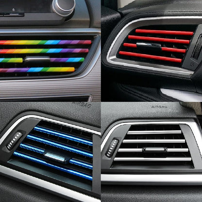 FAVIZITO Vehicle Air Conditioner Outlet Decoration Strips