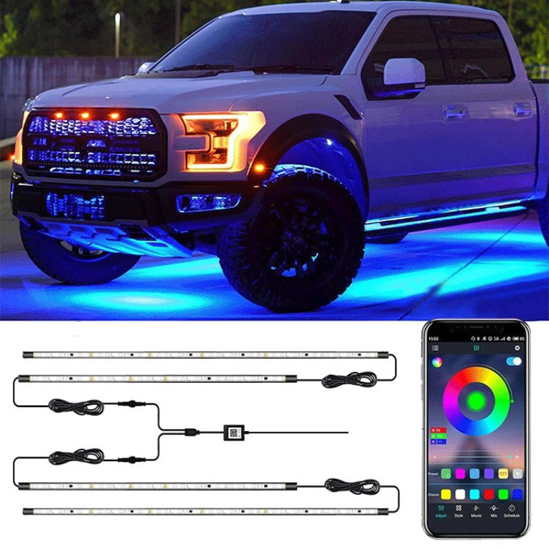 FAVIZITO Iridescent Car Chassis Light Strip