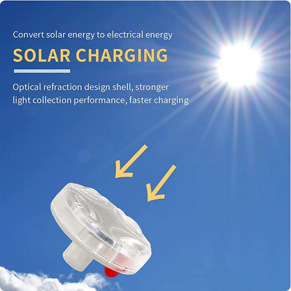 FAVIZITO Intelligent solar car Valve core colorful Lights