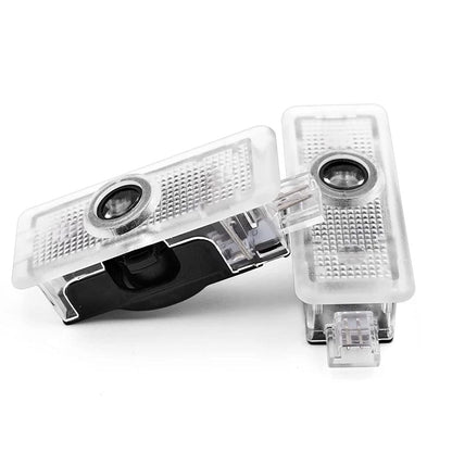 Two pcs Customized Car Welcome Lights Projectors For A1~A8,S3-S8, Q3~Q7 R8 TT ETC